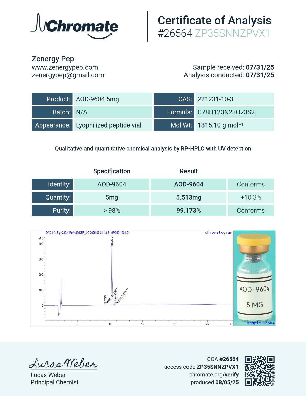 AOD-9604 5MG
