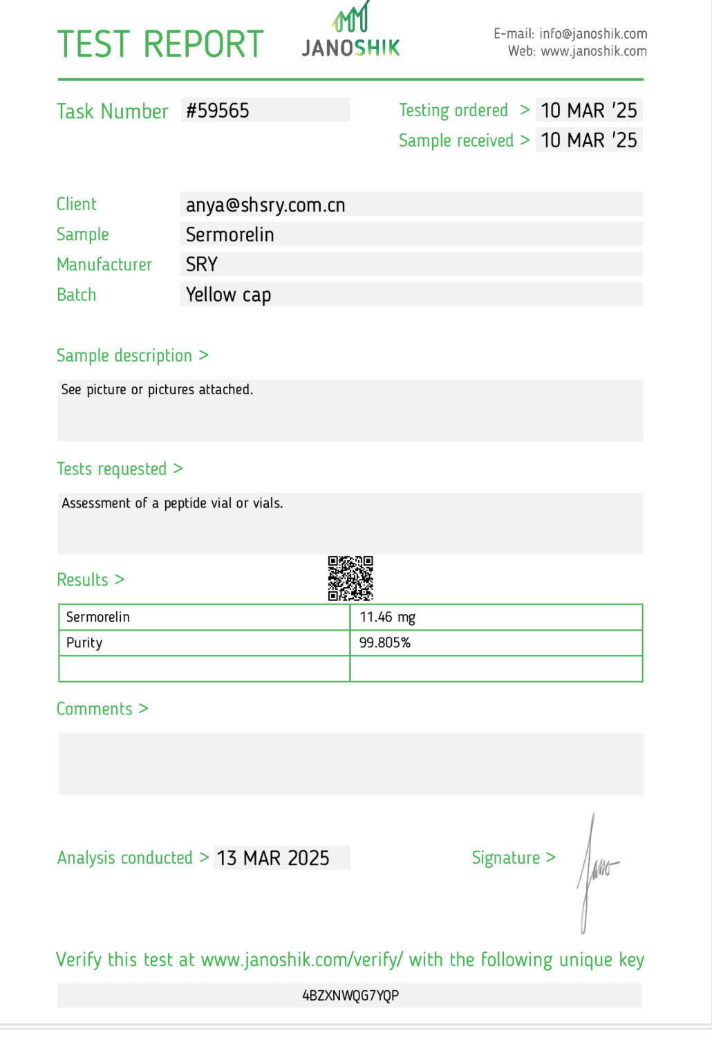 SERMORELIN 10