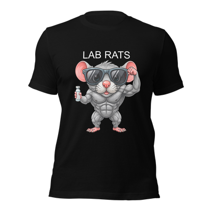 LAB RATS MUSCLE - Bella + Canva Unisex T-Shirt