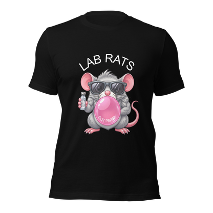 BUBBLE PINK LAB RATS - Bella + Canva Unisex T-Shirt