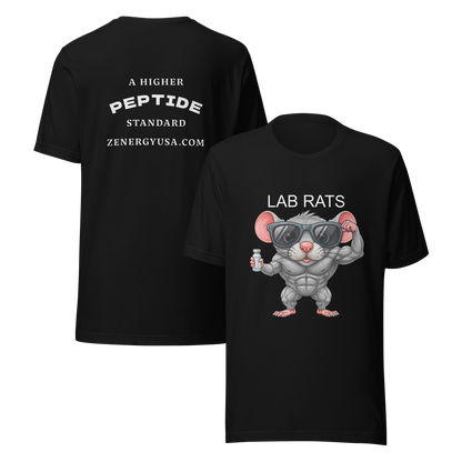LAB RATS MUSCLE - Bella + Canva Unisex T-Shirt