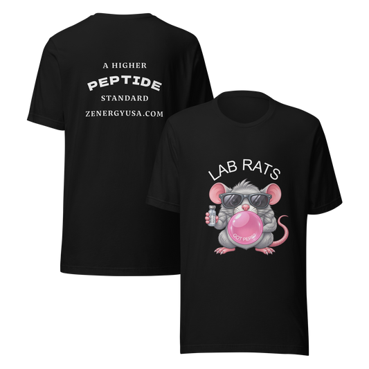 BUBBLE PINK LAB RATS - Bella + Canva Unisex T-Shirt