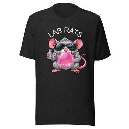 BUBBLE PINK LAB RATS - Bella + Canva Unisex T-Shirt