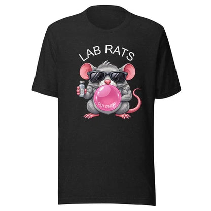 BUBBLE PINK LAB RATS - Bella + Canva Unisex T-Shirt