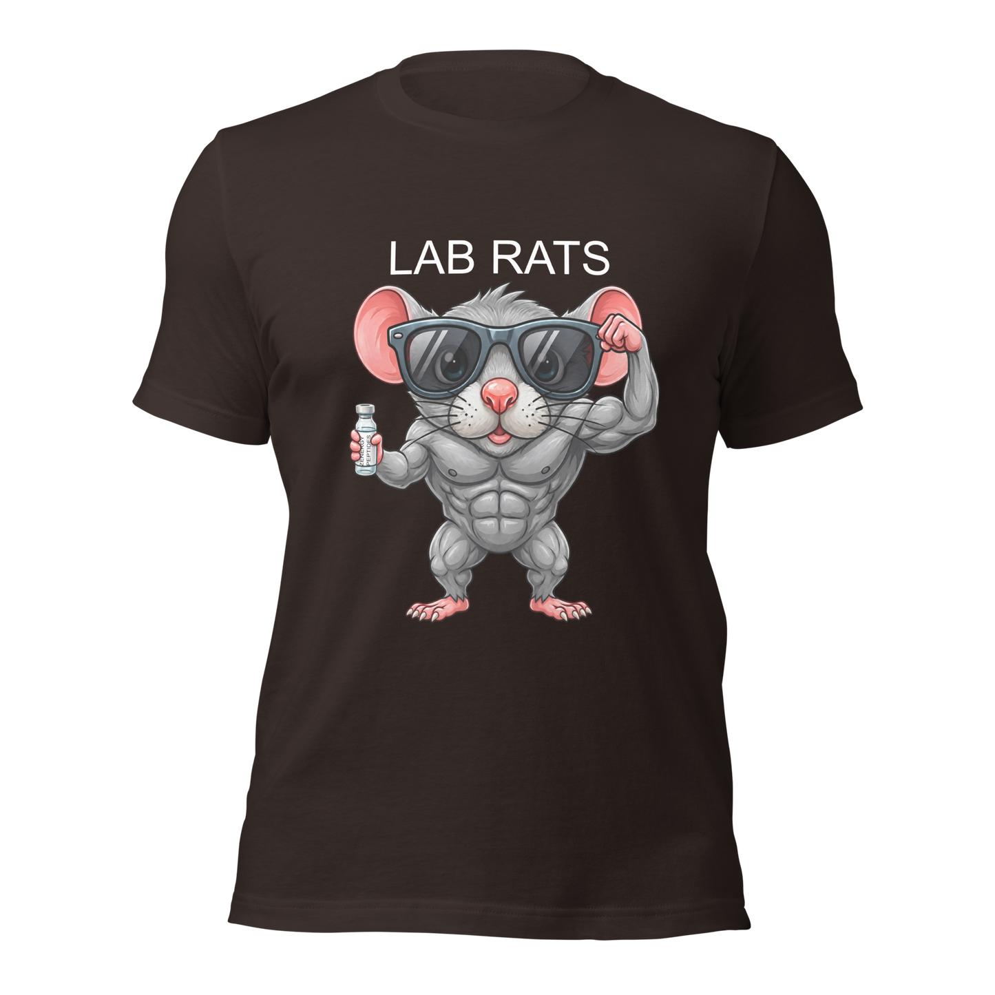 LAB RATS MUSCLE - Bella + Canva Unisex T-Shirt