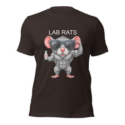 LAB RATS MUSCLE - Bella + Canva Unisex T-Shirt