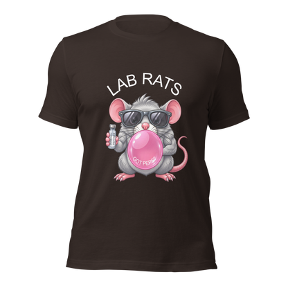 BUBBLE PINK LAB RATS - Bella + Canva Unisex T-Shirt