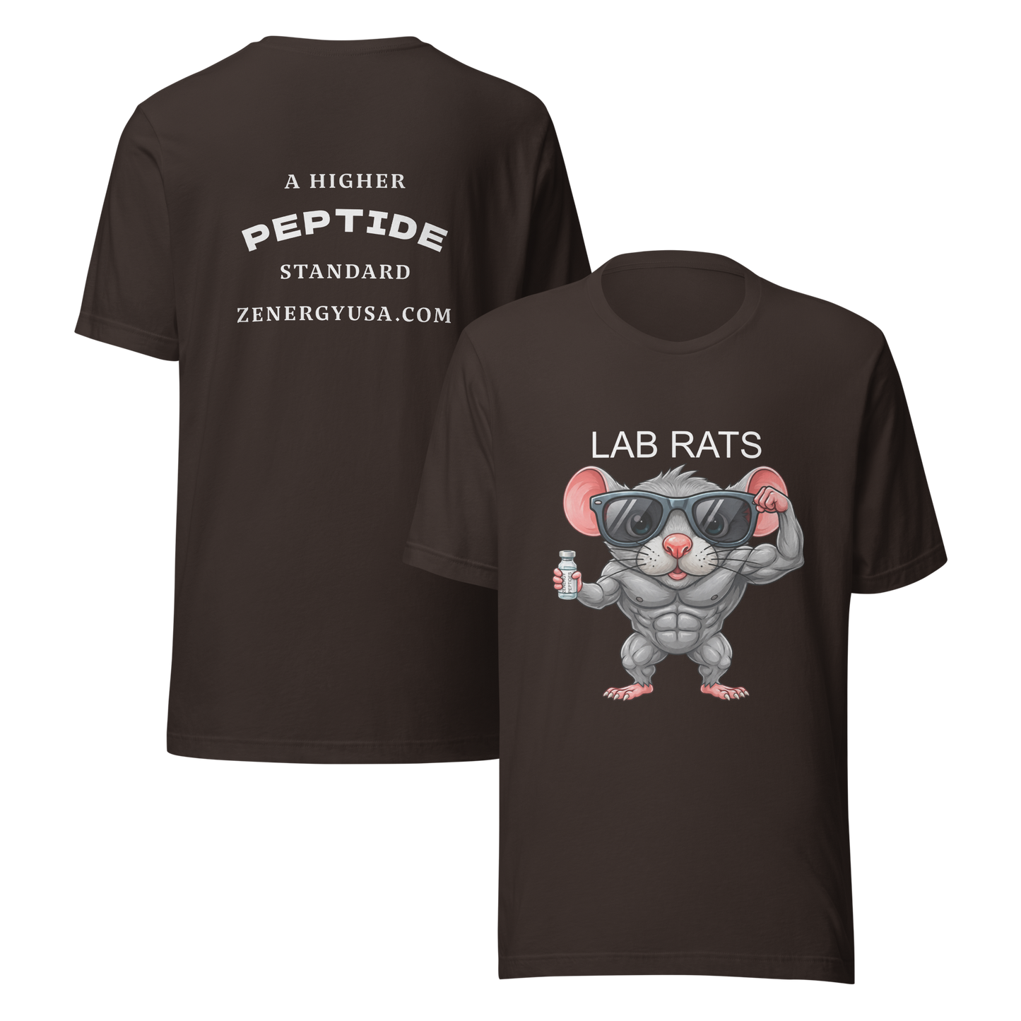 LAB RATS MUSCLE - Bella + Canva Unisex T-Shirt