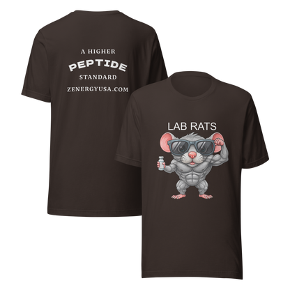 LAB RATS MUSCLE - Bella + Canva Unisex T-Shirt