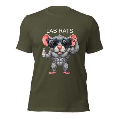 LAB RATS MUSCLE - Bella + Canva Unisex T-Shirt