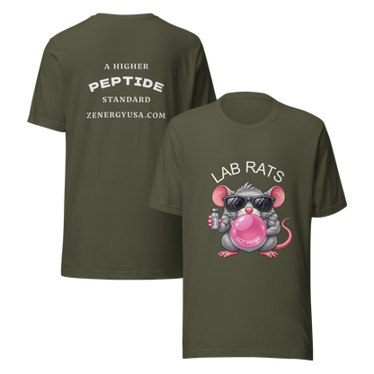 BUBBLE PINK LAB RATS - Bella + Canva Unisex T-Shirt