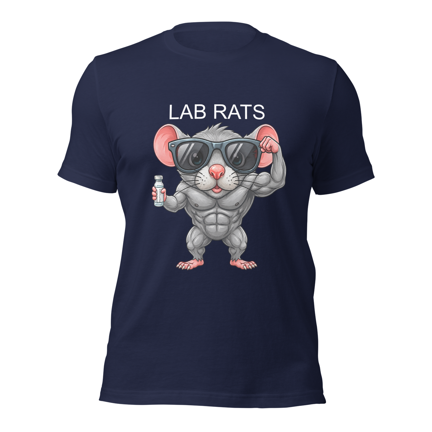 LAB RATS MUSCLE - Bella + Canva Unisex T-Shirt