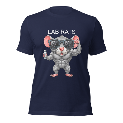 LAB RATS MUSCLE - Bella + Canva Unisex T-Shirt