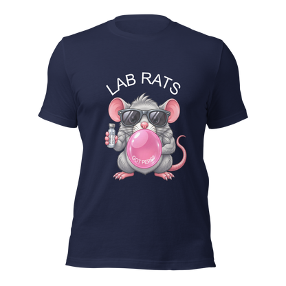BUBBLE PINK LAB RATS - Bella + Canva Unisex T-Shirt