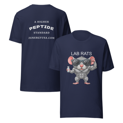 LAB RATS MUSCLE - Bella + Canva Unisex T-Shirt
